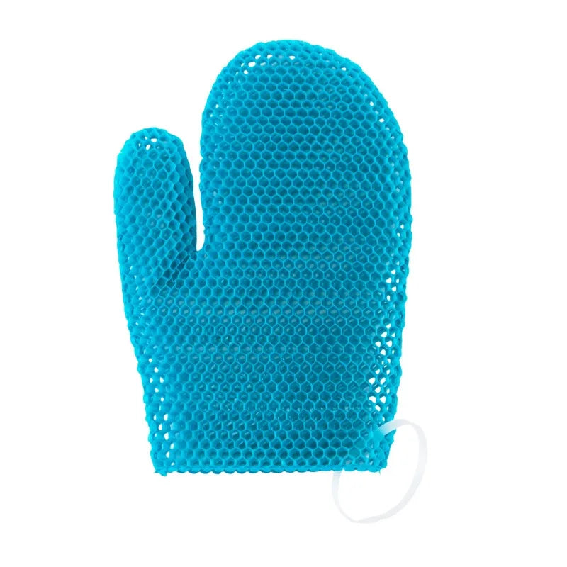 Honeycomb Exfoliating Glove for Face and Body Deep Cleansing Quick Dry TPU Shower Mitt Men Women Spa Bath Tools