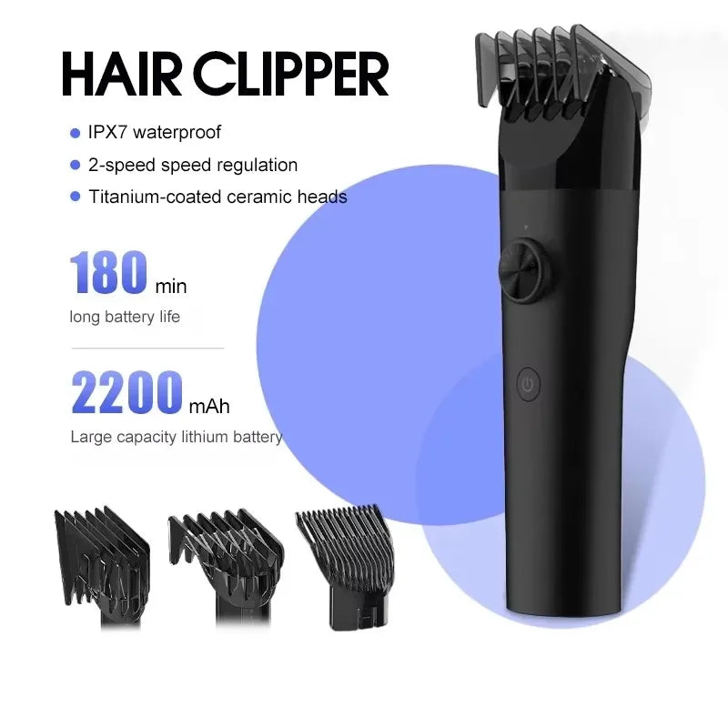 Mijia 986 Waterproof IPX7 Level 14 IN 1 Beard Trimmer Set Rechargeable Cordless Body Hair Trimmer for Men