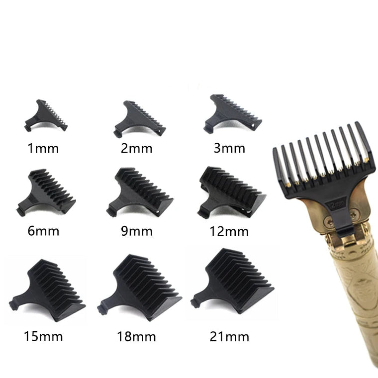 for T9 1/2/3/6/9/12 mm Professional Hair Trimmer Limit Comb Universal Guards Hairdresser Hair Cutting Guide Barber Accesories