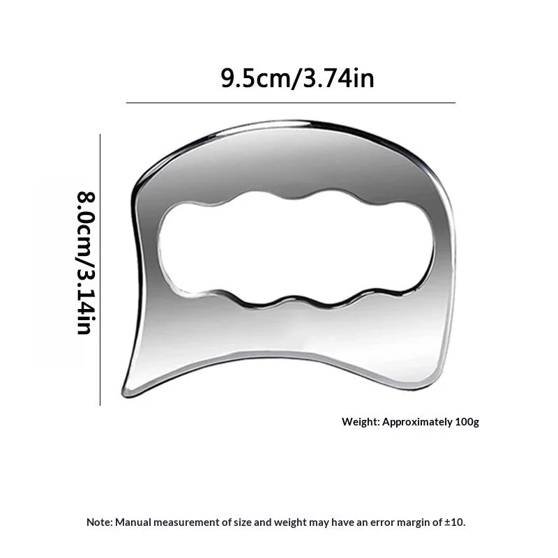 Stainless Steel Gua Sha Board, Special Tool For Sports And Fitness, Tendon, Gua Sha Sheet, Relaxati