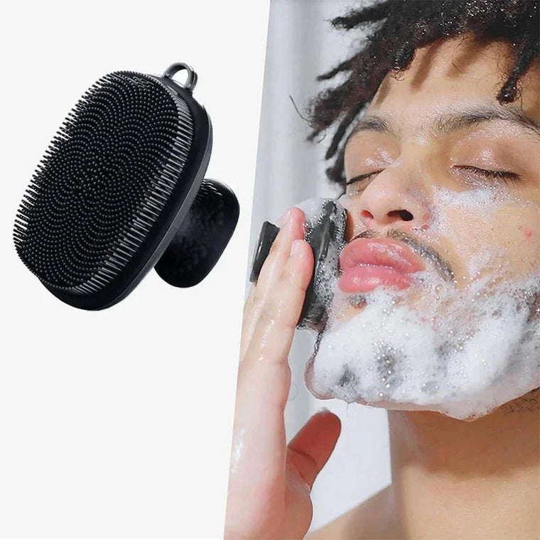 Silicone Face Scrubber for Men and Women Facial Cleansing Brush Silicone Face Wash Brush Manual Cleansing Skin Care Face Brushes
