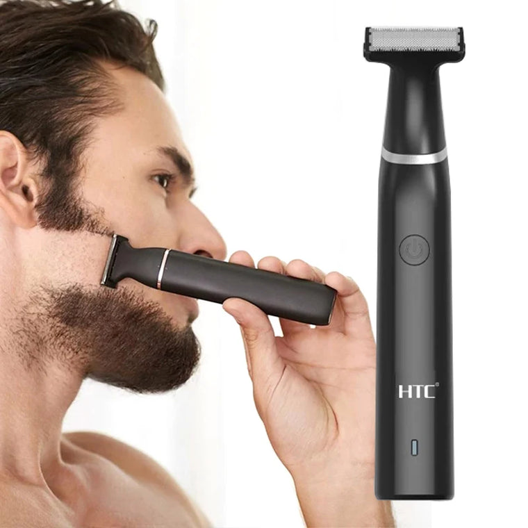 HTC Black Friday Cyber Monday Deals 2022  Face + Body Hybrid Electric Trimmer and Shaver,Body Trimmer For Men Pubic Hair