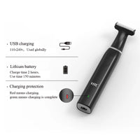 HTC Black Friday Cyber Monday Deals 2022  Face + Body Hybrid Electric Trimmer and Shaver,Body Trimmer For Men Pubic Hair