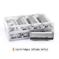 QSHAVE Six Blade Razor Cartridges
