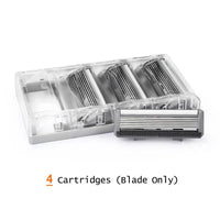 QSHAVE Six Blade Razor Cartridges