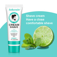 Natural Shaving Cream For Men Facial Care, Rich And Dense Foam Effectively Softens Beard For Easy Shaving Gentle For All Beard T