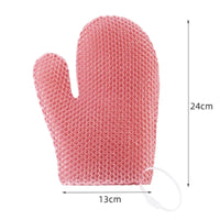 Honeycomb Exfoliating Glove for Face and Body Deep Cleansing Quick Dry TPU Shower Mitt Men Women Spa Bath Tools