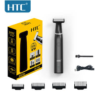 HTC Black Friday Cyber Monday Deals 2022  Face + Body Hybrid Electric Trimmer and Shaver,Body Trimmer For Men Pubic Hair