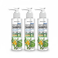 Dry Scalp Shampoo Sulfate Free 1+1 Pack 100g Tea Tree Oil with Collagen Hyaluronic Acid Vitamin C Niacinamide Moisturizing Cheap