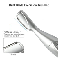 Electric Eyebrow Trimmer Men's And Women's Automatic Eyebrow Trimmer Portable Hair Removal Beauty Trimmer Beginner Beauty Tool
