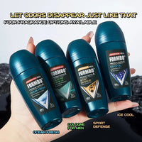 Men's Bead-and-spray Deodorant, Providing Long-lasting Dryness and Freshness. Cream-based Antiperspirant. Essential for Summer.