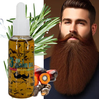 GZE 3-in-1 Beard Oil for Care - Moisturizes Beard & Conditions Skin - Eliminates Flakes - For Men with Short or Long Facial Hair