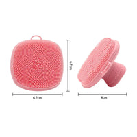 Silicone Face Scrubber for Men and Women Facial Cleansing Brush Silicone Face Wash Brush Manual Cleansing Skin Care Face Brushes