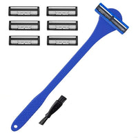 Silicone Back Shaver Scrubber Set