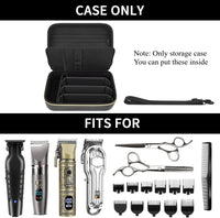 Barber Case for Hair Clippers Cutting Supplies, Trimmer Accessories Organizer for Wahl/for Ufree/for Andis Men Women Razor Groom