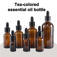 New 1/2/3pcs 5ml/10ml/15ml Glass Dropper Bottle Mini Dropper Small Glass Bottle Refillable Bottles Travel FZP07