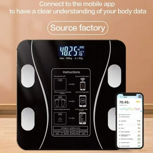 Bluetooth Body Composition Smart Scale