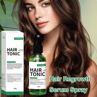 Hair Tonic for Men & Women, Hair Regrowth Serum Spray Leave-In Scalp & Hair Revitalization with Rosemary Lightweight Hair Care