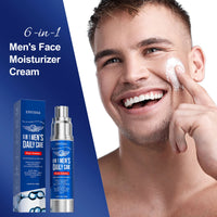 ENVISHA 6 IN 1 Men's Face Skin Care Cream Anti-aging Moisturizing Whitening Firming Skin Products Collagen Beauty Health