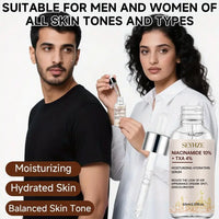 SEYHZE 10% Niacinamide + 4% TXA Double Layer Moisturizing Essence 40ml/60ml Day And Night Universal Serum for Men And Women Brig