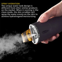 Ultrasonic Facial Skin Scrubber Device