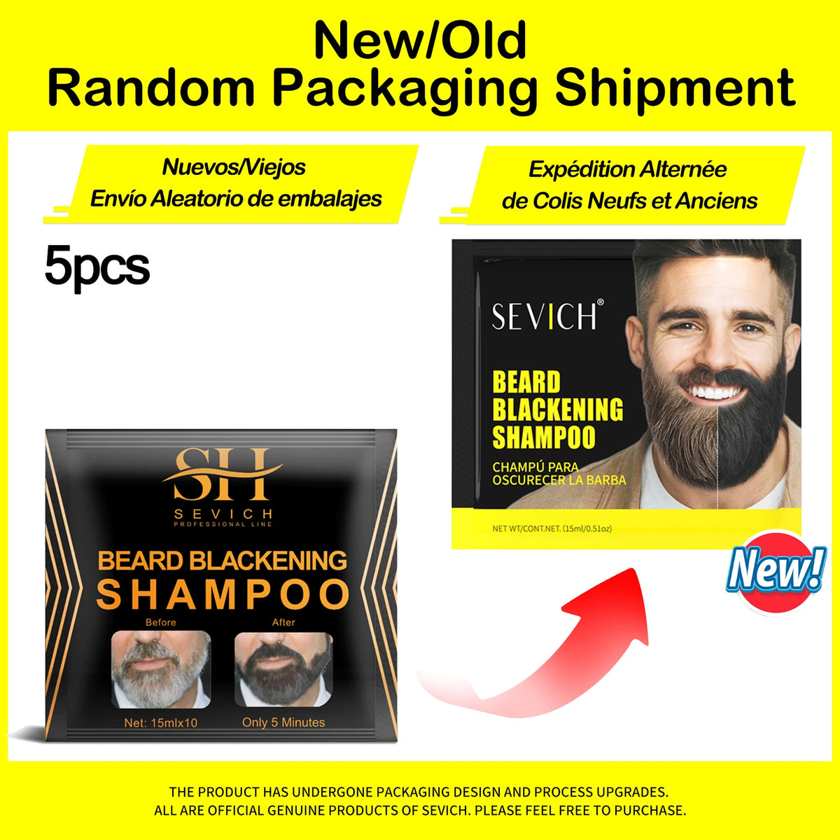 Five Minute Beard Color Shampoo