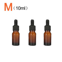 New 1/2/3pcs 5ml/10ml/15ml Glass Dropper Bottle Mini Dropper Small Glass Bottle Refillable Bottles Travel FZP07
