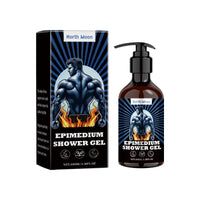 North Moon Men Coconut Oil Shower Gel Removing Exfoliate Lasting Nourish Smooth Reduce Dry For Sensitive Skin Body Washing Gels