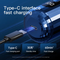 USB Rechargeable Capsule Travel Shaver
