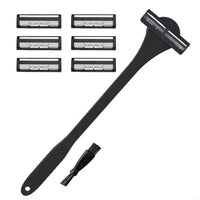 Silicone Back Shaver Scrubber Set