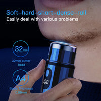 USB Rechargeable Capsule Travel Shaver