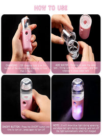 USB Rechargeable Facial Mist Sprayer