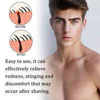 Men After Shave Cream Balm Post Shave Moisturizer For Skin Soothe Irritation Hydrating Face Lotion Non Greasy Fast Absorbing