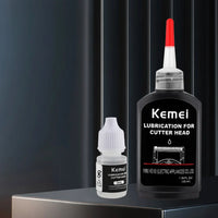 Kemei Premium Hair Clipper Blade Lubricating Oil for Trimmers Blade Corrosion for Rust Prevention Fits Oil Bottle Suitable