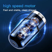 USB Rechargeable Capsule Travel Shaver
