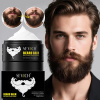 Natural Beard Growth Kit For Men Beard Thickening Care Oil Moisturizing Beard Cream Wax Beard Shampoo Conditioner Beard Styling