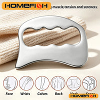Stainless Steel Gua Sha Board, Special Tool For Sports And Fitness, Tendon, Gua Sha Sheet, Relaxati