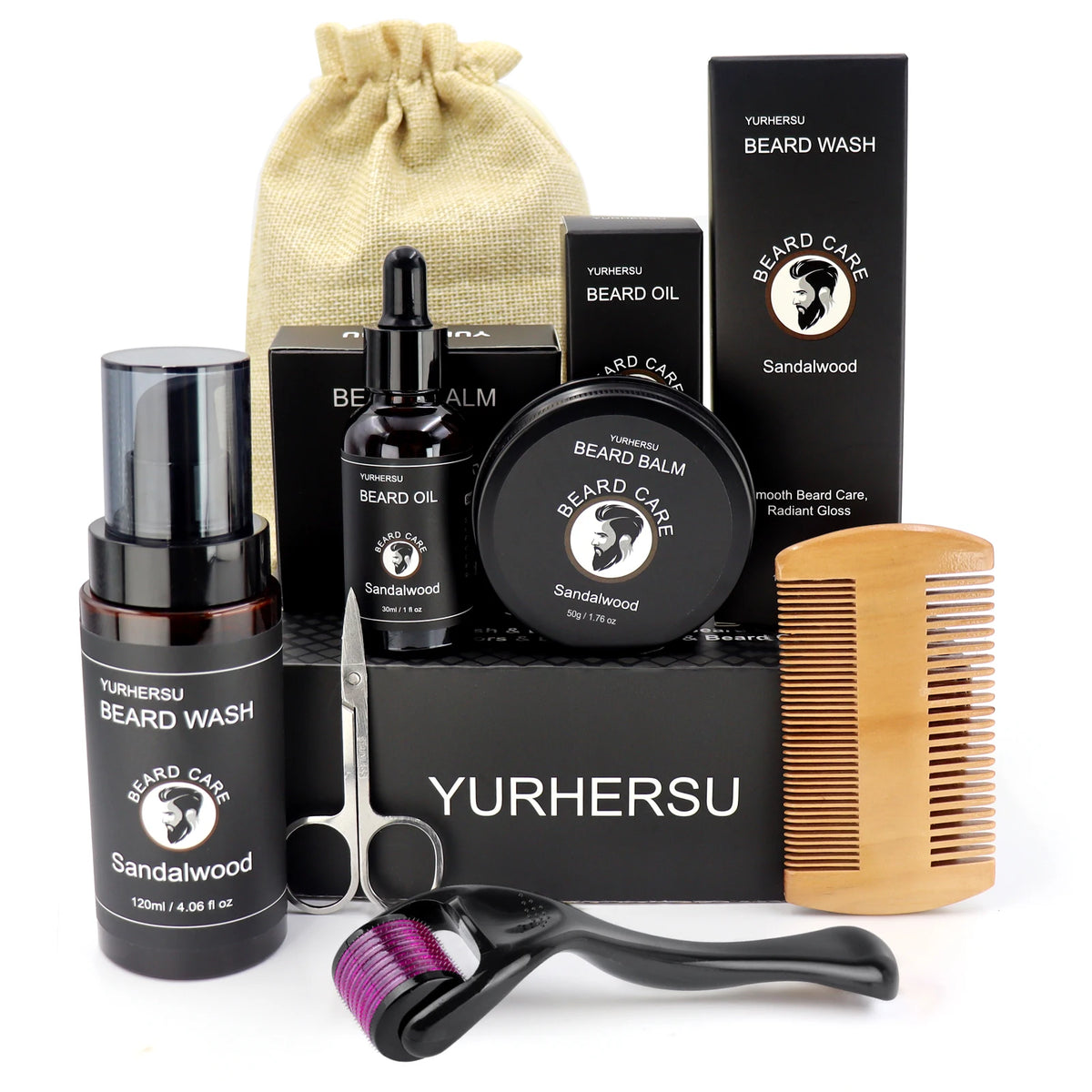Seven Piece Beard Care Kit