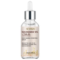 SEYHZE 10% Niacinamide + 4% TXA Double Layer Moisturizing Essence 40ml/60ml Day And Night Universal Serum for Men And Women Brig