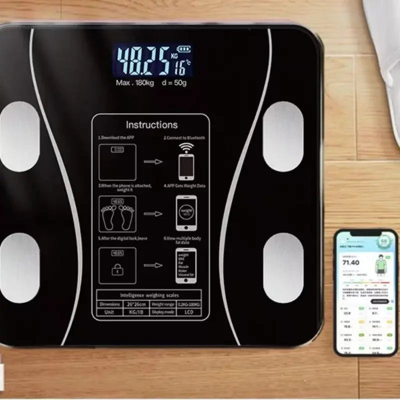 Bluetooth Body Composition Smart Scale