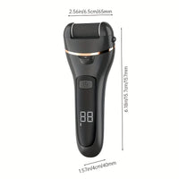 Rechargeable Electric Foot Grinder - USB Powered Callus Remover with Adjustable Speeds, for Men & Women's Pedicure and Self-Care
