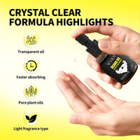 30ml Beard Growth Serum Biotin Beard Growth Serum Mustache Fluid Fuller Thicker Nourish Professional Beard Care Product For Men