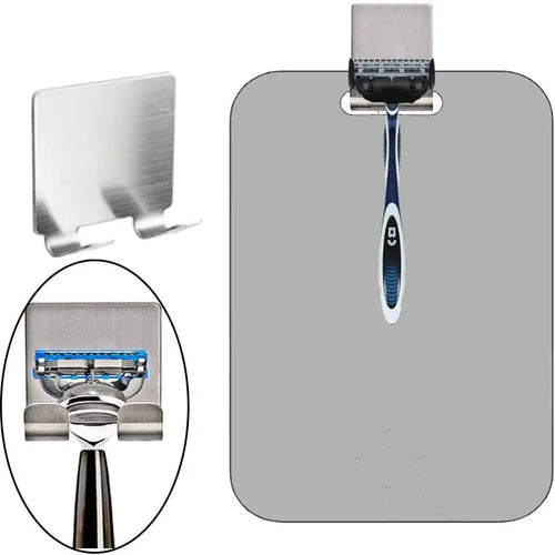 25cm Acrylic Anti Fog Mirror Bathroom Tools Shower Shaving Fogless Mirror Washroom Accessories With Wall Suction For Men Women