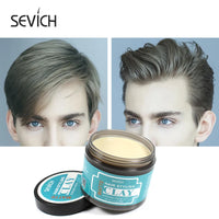 Sevich Hair Styling Wax Fashion Hairstyle Finished Natural Matte Fluffy Strong Hold Hair Pomade Professional Men's Hair Clay