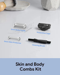 3 PCS Guide Comb Guards for One Blade QP2520 QP2515 QP2620 QP6510 QP6520 QP6530 Beard Trimmer Shaver Replacement Kit