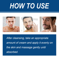 Retinol Face Cream for Men Firming Lifting Brightening Fade Fine Lines Anti Puffiness Moisturizing Nourishing Facial Skin Care