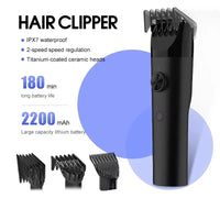 Mijia 986 Waterproof IPX7 Level 14 IN 1 Beard Trimmer Set Rechargeable Cordless Body Hair Trimmer for Men