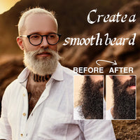 Beard Nourish Moisturizing Cream Men Whisker Balm Promote Hair Growth Moustache Wax for Groomed Charming Beards Styling Products