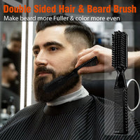 Beard Wash Care Kit Cleaning Strengthen Nourishing Moisturizing Anti-detachment Moustache Shampoo Conditioner Set for Men Gift