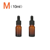New 1/2/3pcs 5ml/10ml/15ml Glass Dropper Bottle Mini Dropper Small Glass Bottle Refillable Bottles Travel FZP07
